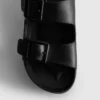 Chunky double buckle strap sandals