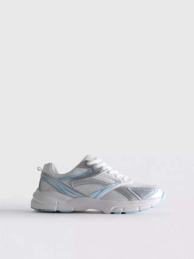 Chunky mesh sneakers