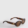 Chunky oval sunglasses