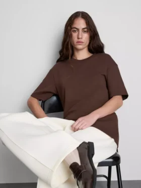 Cinched heavy weight tee