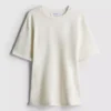Cinched heavy weight tee