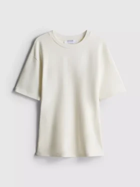 Cinched heavy weight tee