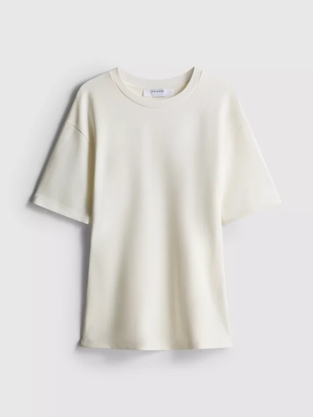 Cinched heavy weight tee