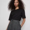 Cinched heavy weight tee