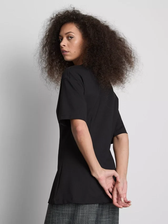 Cinched heavy weight tee