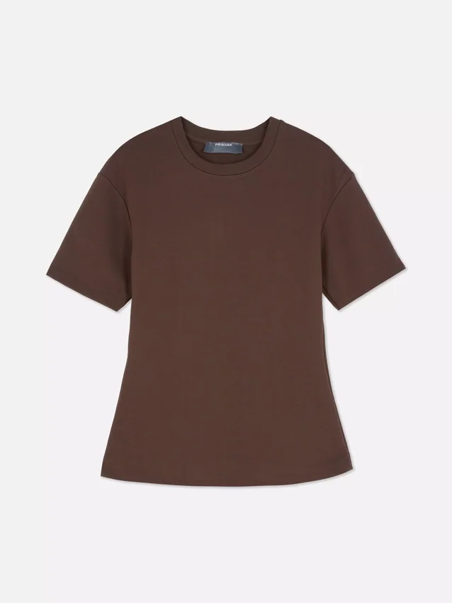 Cinched heavy weight tee