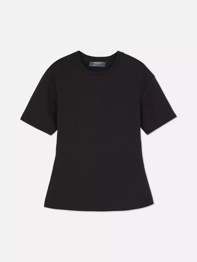Cinched heavy weight tee