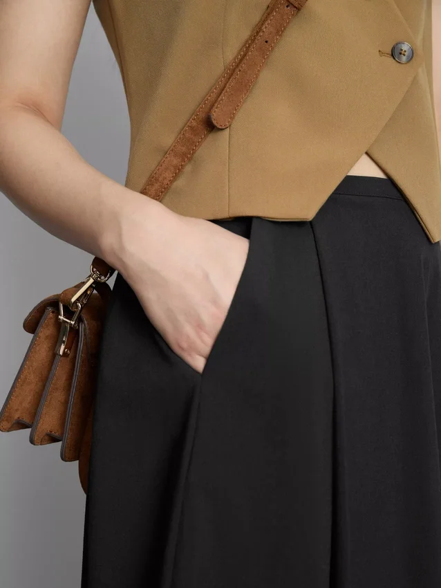 Circle maxi skirt