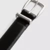 Classic buckle slim belt