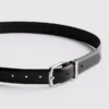Classic buckle slim belt