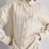 Classic cotton-blend button-down shirt