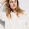 Classic cotton-blend button-down shirt