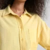 Classic cotton-blend button-down shirt