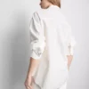 Classic cotton-blend button-down shirt