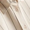 Classic cotton-blend button-down shirt
