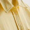 Classic cotton-blend button-down shirt