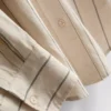 Classic cotton-blend button-down shirt
