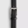 Classic-style faux leather belt