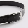 Classic-style faux leather belt