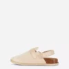 Closed toe mule sandals