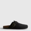 Closed toe mule slippers