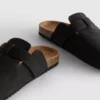 Closed toe mule slippers