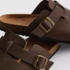 Closed toe mule slippers