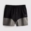 Color block gym shorts