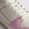 Colorblock court sneakers