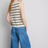 Compact knit waistcoat