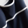Contrast scoop neck active unitard