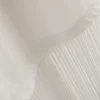 Cotton asymmetric fringe tee