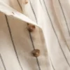Cotton-blend button-up vest