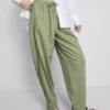 Cotton blend casual joggers