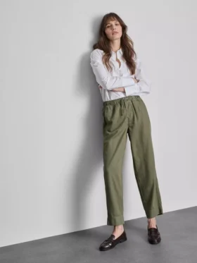 Cotton blend casual joggers