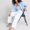 Cotton blend casual joggers