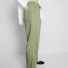 Cotton blend casual joggers