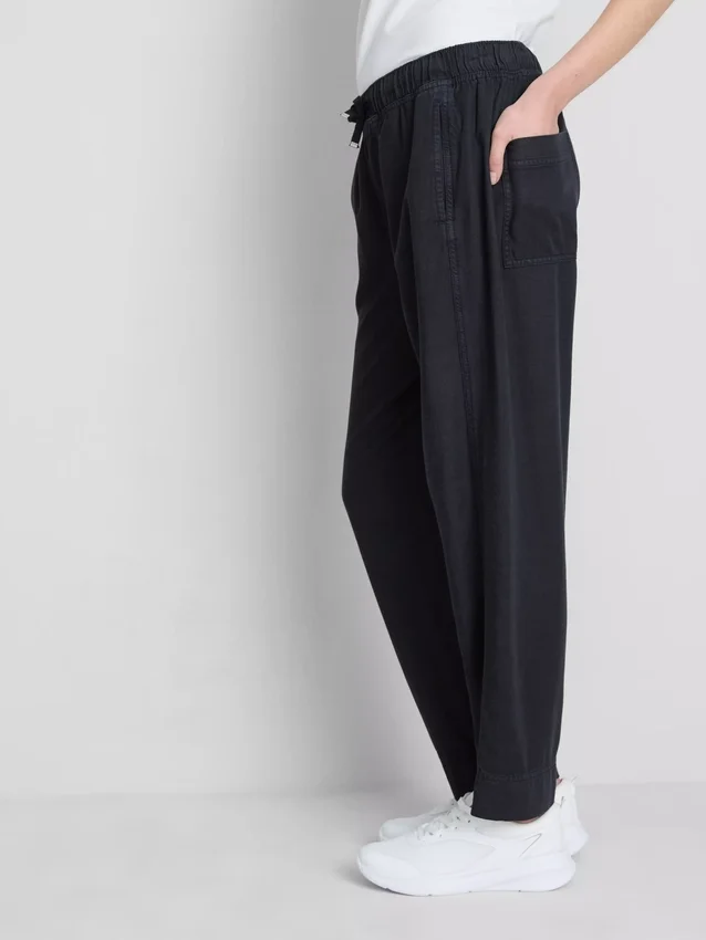 Cotton blend casual joggers