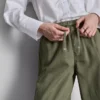 Cotton blend casual joggers