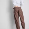 Cotton blend casual joggers