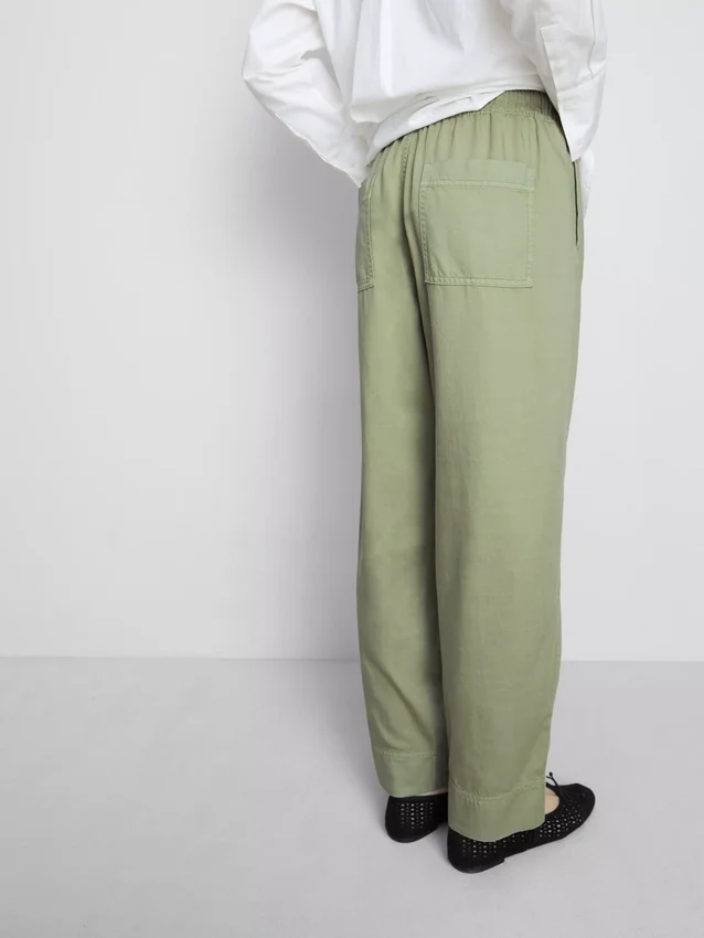 Cotton blend casual joggers