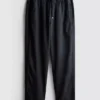 Cotton blend casual joggers