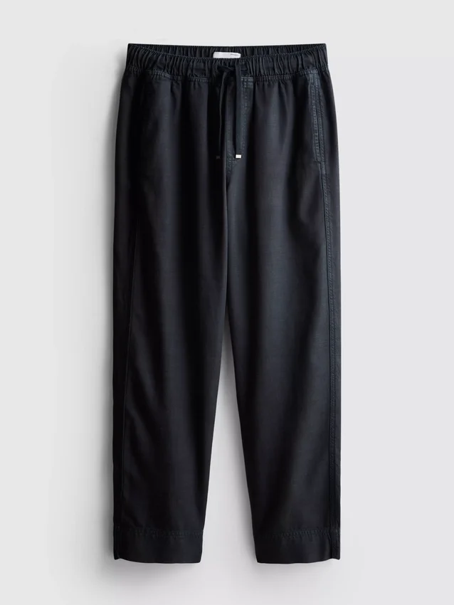 Cotton blend casual joggers