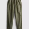 Cotton blend casual joggers