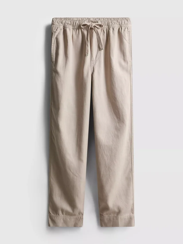 Cotton blend casual joggers
