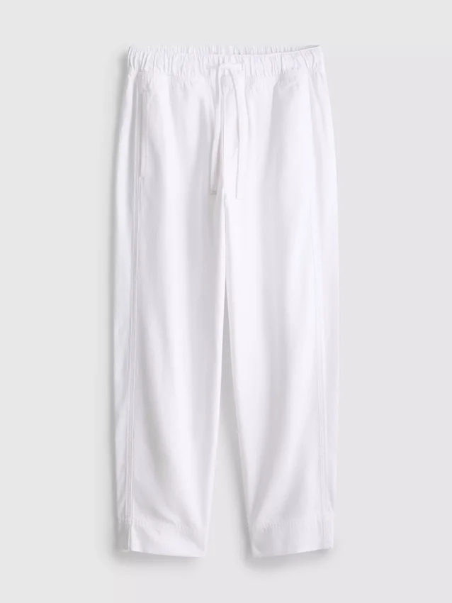 Cotton blend casual joggers