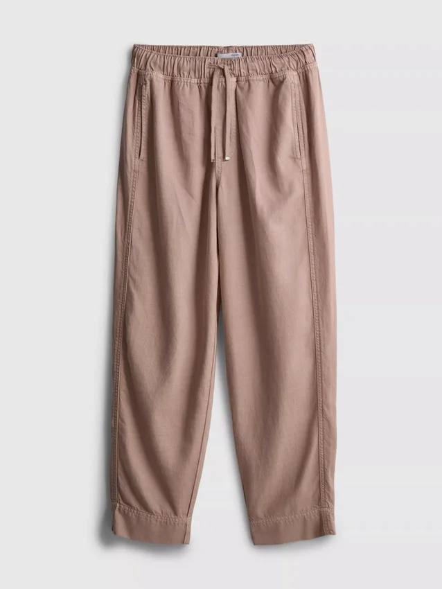 Cotton blend casual joggers