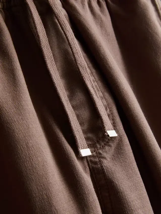 Cotton blend casual joggers