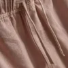 Cotton blend casual joggers