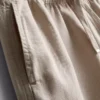 Cotton blend casual joggers